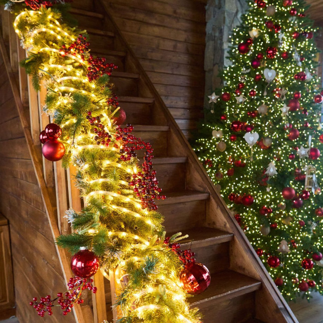 Уличная гирлянда Uniel ULD-D50 15M/С08 IP44 YELLOW UL-00010906