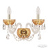 Бра Bohemia Ivele Crystal 5402B/2/165 G Amber/M-1G Бра Bohemia Ivele Crystal 5402B/2/165 G Amber/M-1G
