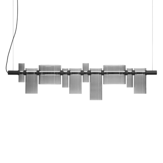 Подвесной светильник 7312P black/smoky Подвесной светильник 7312P black/smoky