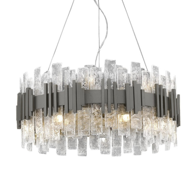 Подвесная люстра Delight Collection P68073-18 silver