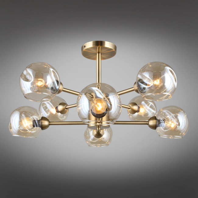 Потолочная люстра Omnilux Ostellato OML-93307-08 Потолочная люстра Omnilux Ostellato OML-93307-08