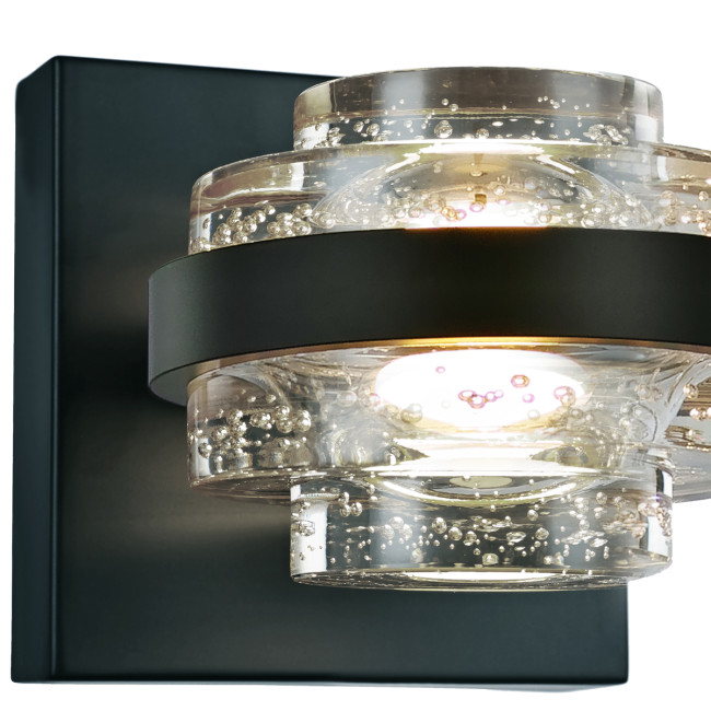 Бра Delight Collection MD22030002 MB22030002-1A black/clear Бра Delight Collection MD22030002 MB22030002-1A black/clear