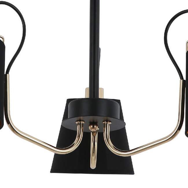 Люстра на штанге Illumico IL6120-3COU-79 BK GD