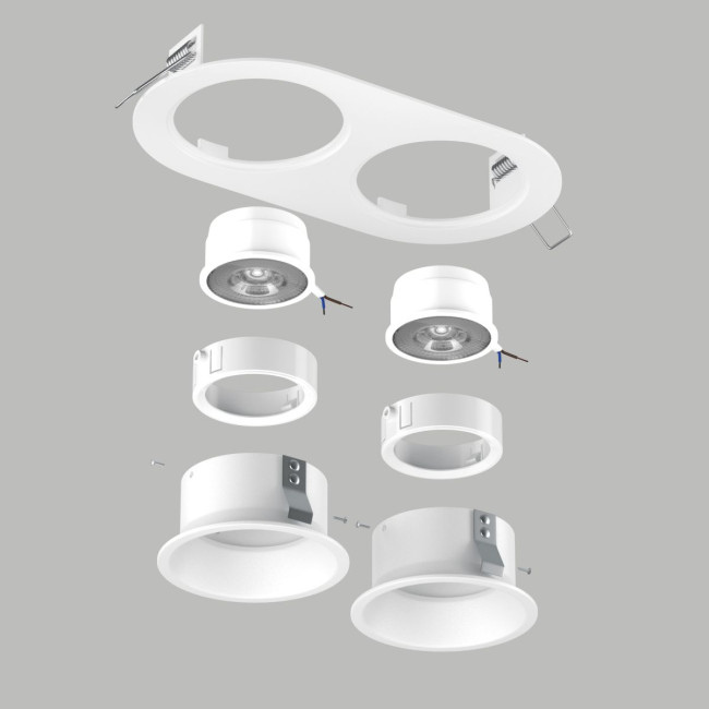 Встраиваемый светильник Lightstar Domino (214656+214606+214606+214006+214006) D6560606WMOD Встраиваемый светильник Lightstar Domino (214656+214606+214606+214006+214006) D6560606WMOD