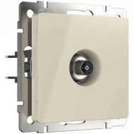 ТВ-розетка проходная Werkel (слоновая кость) W1184003 4690389155819