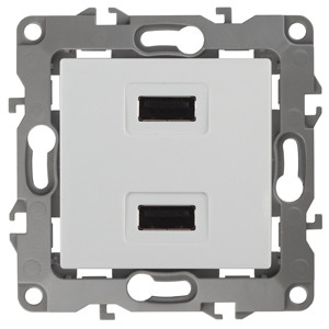 Розетка USB Эра 12-4110-01 Б0027491 Розетка USB Эра 12-4110-01 Б0027491
