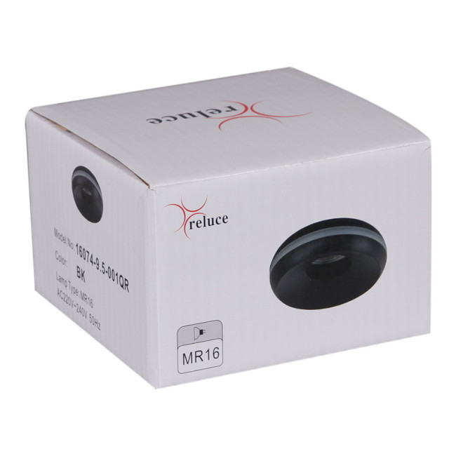 Точечный светильник Reluce 16074-9.5-001QR MR16 BK Точечный светильник Reluce 16074-9.5-001QR MR16 BK