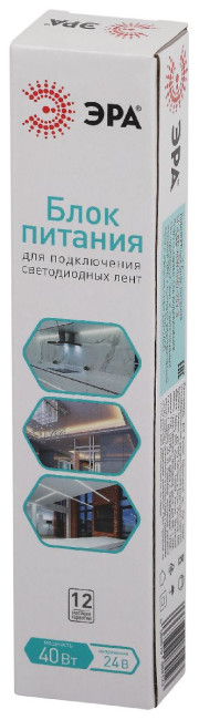 Блок питания Эра LP-LED-40W-IP67-24V-S Б0061143 Блок питания Эра LP-LED-40W-IP67-24V-S Б0061143