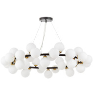Подвесная люстра Lumina Deco Marsiada LDP 6033-40 BK+MD