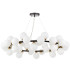 Подвесная люстра Lumina Deco Marsiada LDP 6033-40 BK+MD