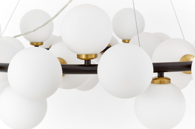 Подвесная люстра Lumina Deco Marsiada LDP 6033-40 BK+MD