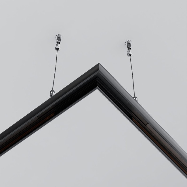 Коннектор угловой для шинопровода Maytoni Exility TRAM034CL-R-41B