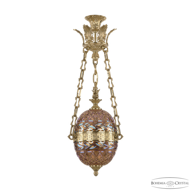 Подвесной светильник Bohemia Ivele Crystal 71000P/20 G Shampan/M-1F Y8 FA2S Подвесной светильник Bohemia Ivele Crystal 71000P/20 G Shampan/M-1F Y8 FA2S