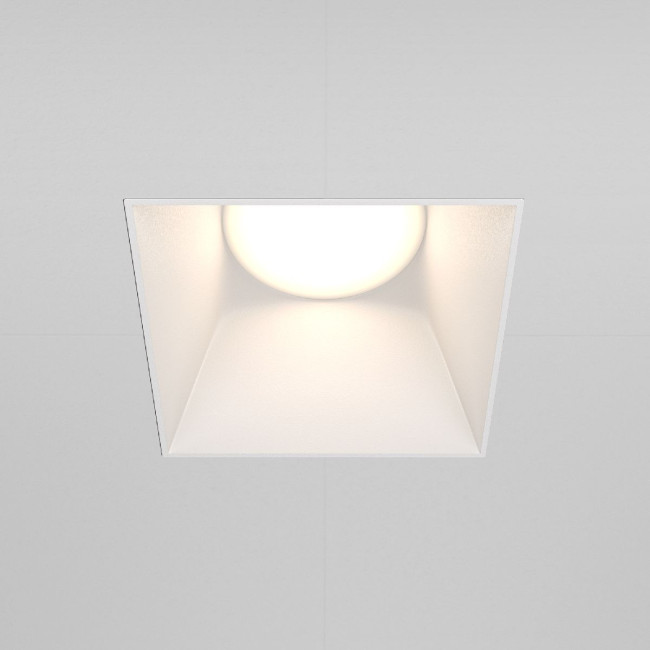 Встраиваемый светильник Maytoni Technical Share DL051-01-GU10-SQ-W