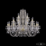 Подвесная люстра Bohemia Ivele Crystal 1402/16+8+4/300 G Подвесная люстра Bohemia Ivele Crystal 1402/16+8+4/300 G