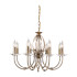 Подвесная люстра Elstead Lighting AG8-AGED-BRASS Подвесная люстра Elstead Lighting AG8-AGED-BRASS