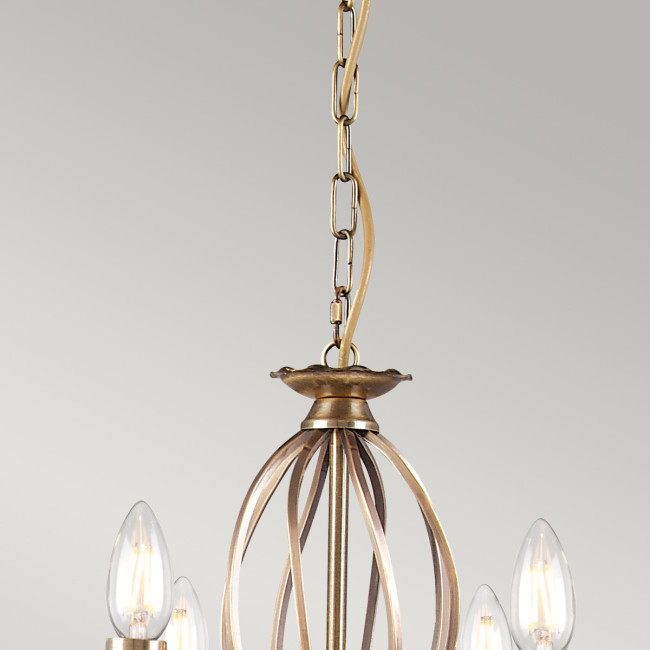 Подвесная люстра Elstead Lighting AG8-AGED-BRASS Подвесная люстра Elstead Lighting AG8-AGED-BRASS