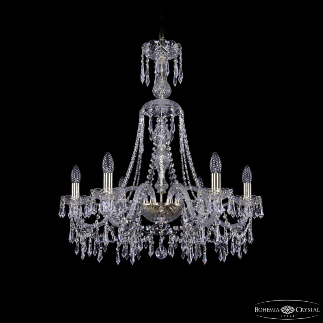 Подвесная люстра Bohemia Ivele Crystal 1403/6/240/XL-75 G Подвесная люстра Bohemia Ivele Crystal 1403/6/240/XL-75 G