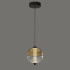 Подвесной светильник MD24022079-1A black/amber Подвесной светильник MD24022079-1A black/amber