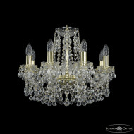 Подвесная люстра Bohemia Ivele Crystal 1409/8/160 G Подвесная люстра Bohemia Ivele Crystal 1409/8/160 G