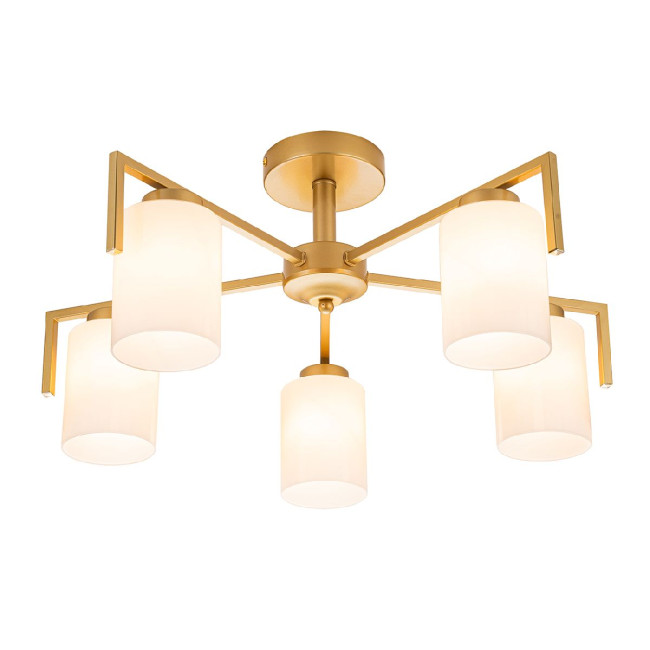 Люстра на штанге Escada Style 1142/5P Gold Люстра на штанге Escada Style 1142/5P Gold