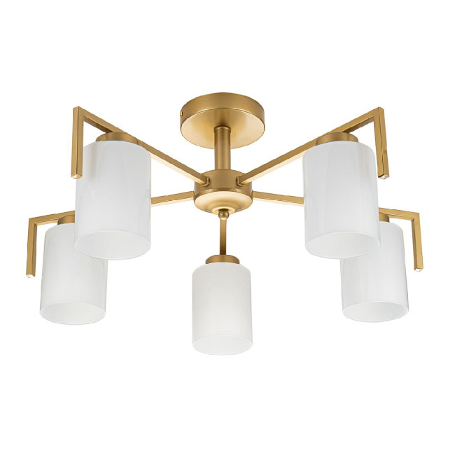 Люстра на штанге Escada Style 1142/5P Gold Люстра на штанге Escada Style 1142/5P Gold