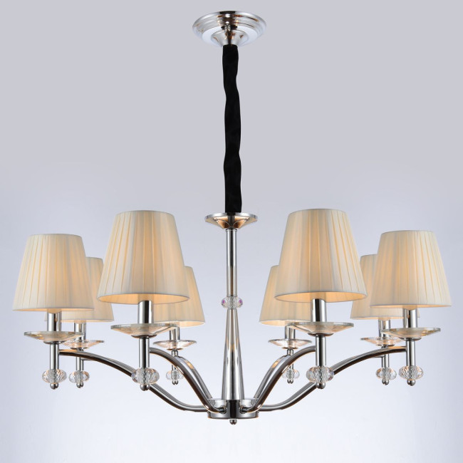 Подвесная люстра Illumico IL1151-8PPA-29 CR Romei Подвесная люстра Illumico IL1151-8PPA-29 CR Romei