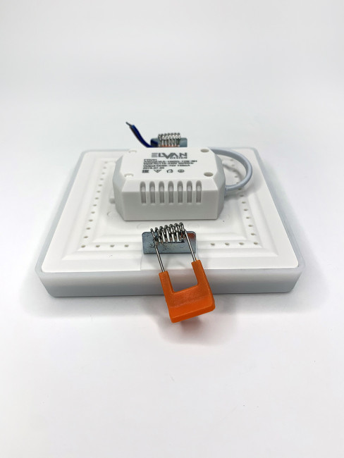 Встраиваемый светильник Elvan VLS-108SQ-12W-NH-Wh