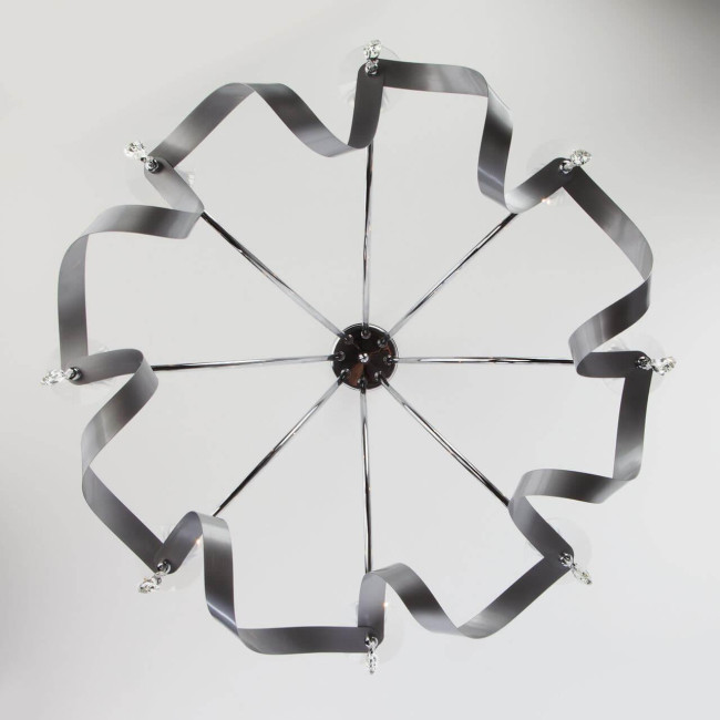 Подвесная люстра Eurosvet Adelia 60064/8 хром Подвесная люстра Eurosvet Adelia 60064/8 хром