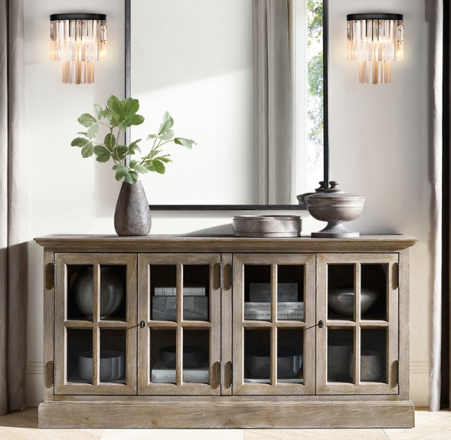 Настенный светильник Odeon 2B black/clear