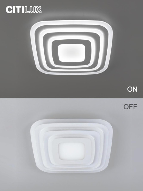 Потолочный светильник Citilux Триест Смарт CL737A100E Потолочный светильник Citilux Триест Смарт CL737A100E