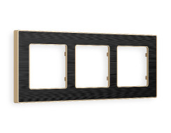 Рамка трехместная Ambrella Volt Arctic AF580543 Рамка трехместная Ambrella Volt Arctic AF580543