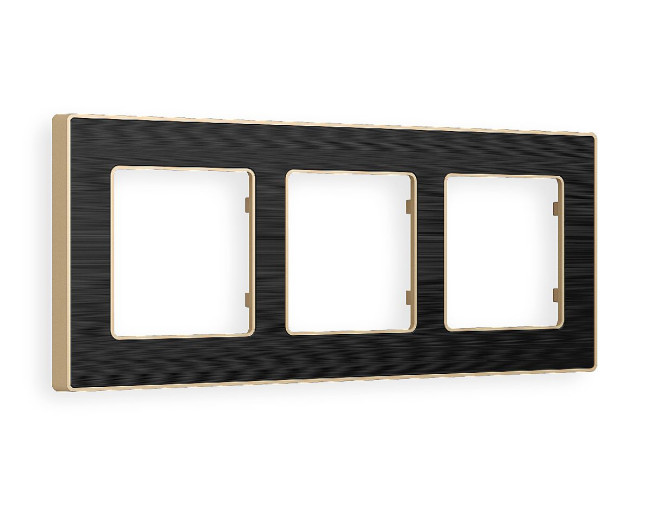 Рамка трехместная Ambrella Volt Arctic AF580543 Рамка трехместная Ambrella Volt Arctic AF580543