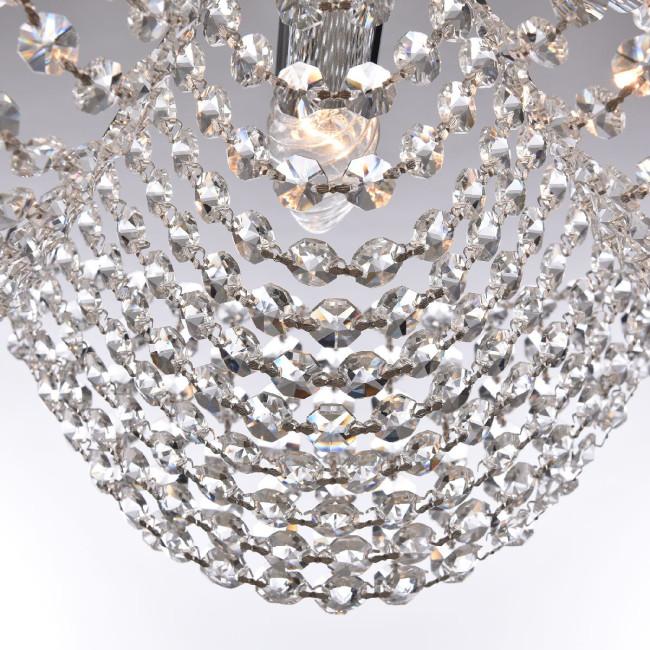 Потолочная люстра Bohemia Ivele Crystal 778/58 Ni Потолочная люстра Bohemia Ivele Crystal 778/58 Ni