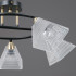 Потолочная люстра Illumico IL0850-5CSQ-25BKAB ELITE