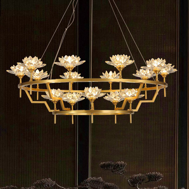 Подвесная люстра ImperiumLoft Lotos 140837-26 Подвесная люстра ImperiumLoft Lotos 140837-26