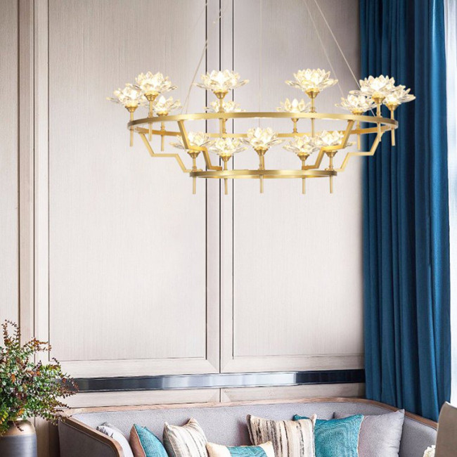 Подвесная люстра ImperiumLoft Lotos 140837-26 Подвесная люстра ImperiumLoft Lotos 140837-26