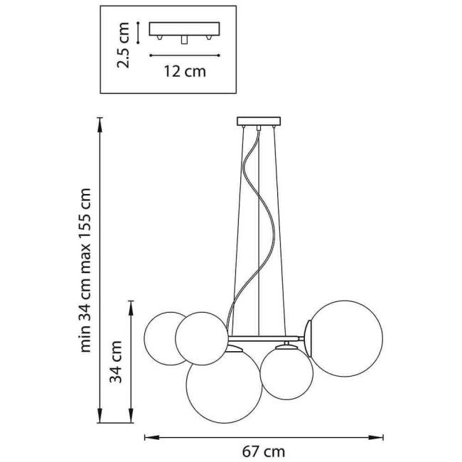 Подвесная люстра Lightstar 815057