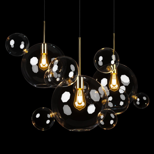 Подвесная люстра Loft IT Bolle 2034-S3 Подвесная люстра Loft IT Bolle 2034-S3