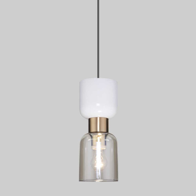 Подвесной светильник Eurosvet TANDEM 50118/1 латунь Подвесной светильник Eurosvet TANDEM 50118/1 латунь