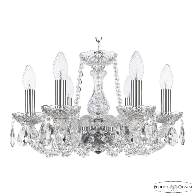 Подвесная люстра Bohemia Ivele Crystal 119/6/141 Ni Подвесная люстра Bohemia Ivele Crystal 119/6/141 Ni