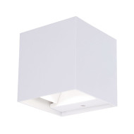 Уличный настенный светильник Uniel ULU-S55B-2x3W/3000K+4000K+6000K IP65 WHITE UL-00010854