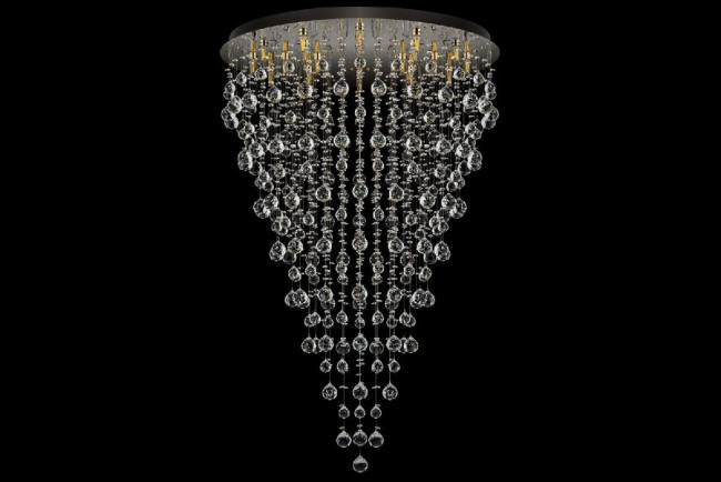 Потолочная люстра Arti Lampadari Flusso H 1.4.80.615 N Потолочная люстра Arti Lampadari Flusso H 1.4.80.615 N