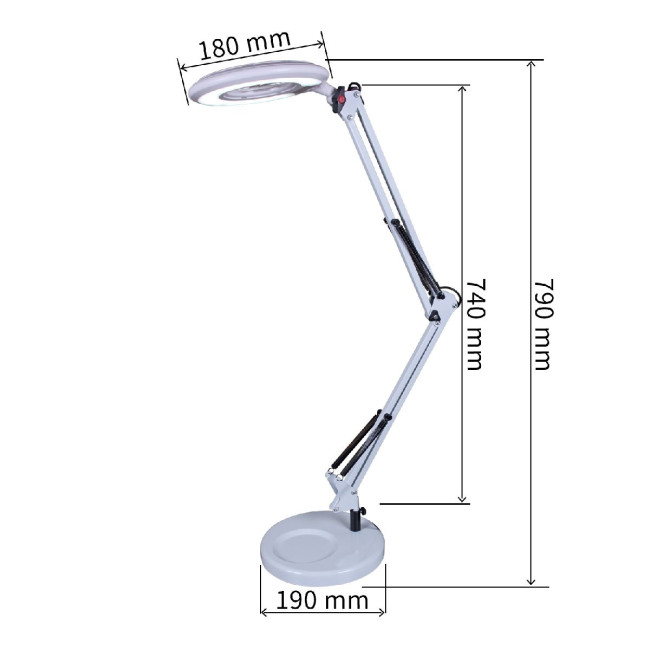 Настольная лампа Reluce 02046-0.7-01 BK Настольная лампа Reluce 02046-0.7-01 BK