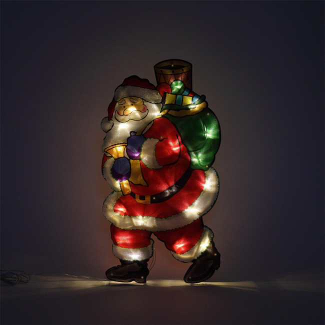 Светодиодная фигура Дед Мороз ЭРА ENIOF-08 Б0041938 Светодиодная фигура Дед Мороз ЭРА ENIOF-08 Б0041938