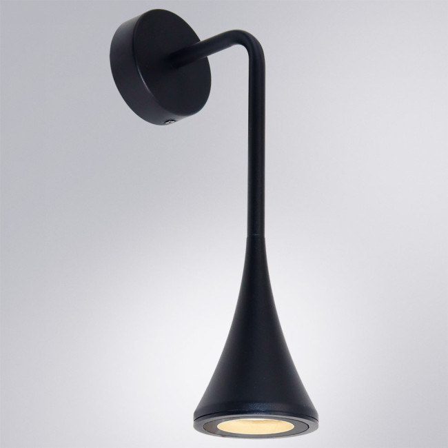 Фасадный светильник Arte Lamp Bronn A2367AL-1BK Фасадный светильник Arte Lamp Bronn A2367AL-1BK