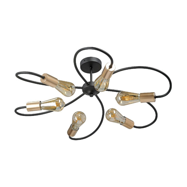 Потолочная люстра Vitaluce V3076-1/6PL Потолочная люстра Vitaluce V3076-1/6PL