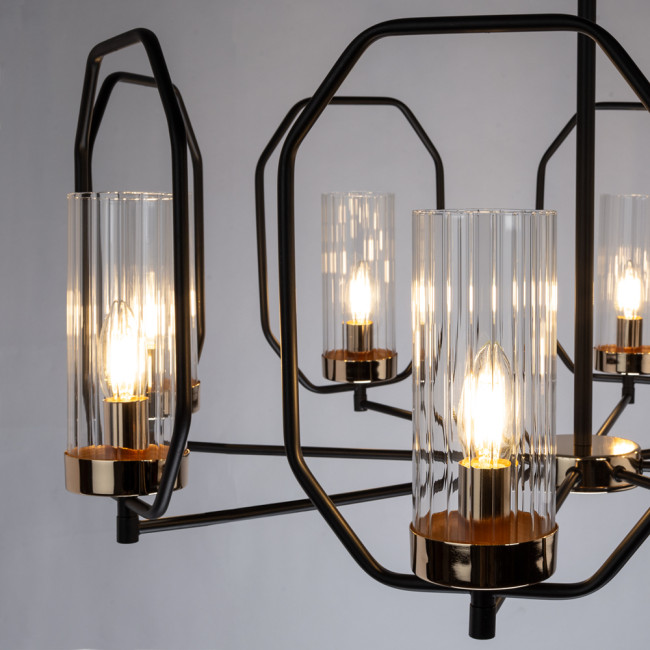 Потолочная люстра Arte Lamp Celaeno A7004PL-8BK Потолочная люстра Arte Lamp Celaeno A7004PL-8BK
