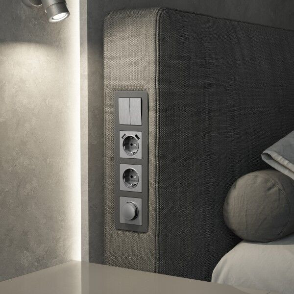 Рамка на 4 поста Werkel Acrylic графит 4690389190537 W0042704 a062132 Рамка на 4 поста Werkel Acrylic графит 4690389190537 W0042704 a062132