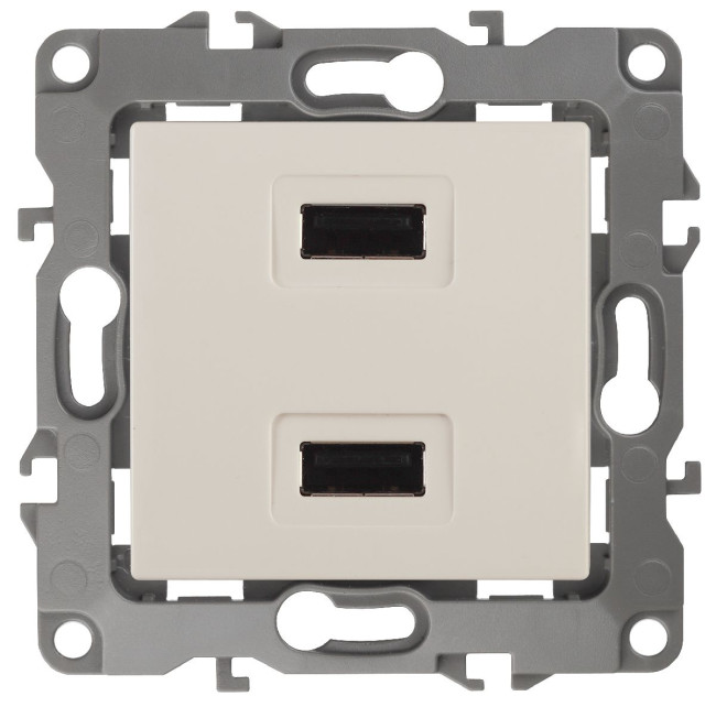 Розетка USB Эра 12-4110-02 Б0027492 Розетка USB Эра 12-4110-02 Б0027492